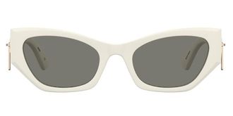 Moschino MOS159/S SZJ/IR Womens Sunglasses White Size 55
