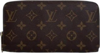 Louis Vuitton Pre-owned Wallets, female, Brown, Size: ONE SIZE Pre-owned Fabric Wallet