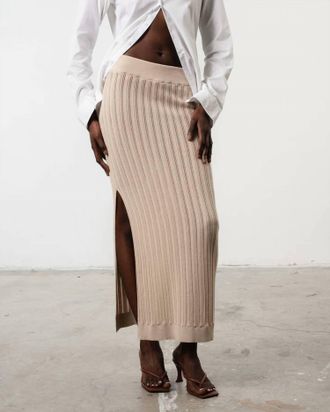 Mr. Mittens Mia Lace Skirt In Oyster Shell