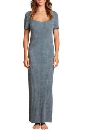 Barefoot Dreams CozyChic Ultra Lite Rib Dress in Blue Cove at Nordstrom Rack, Size Small