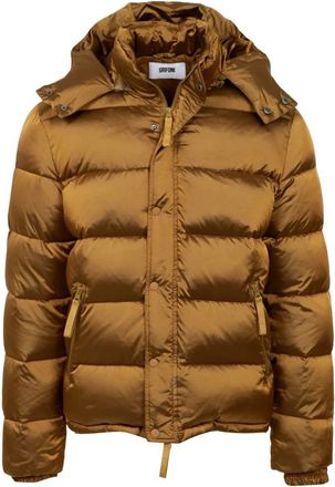 Mauro Grifoni Piumino trapuntato - - Jackets - Uomo - Marrone - L