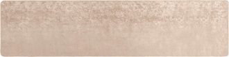 vidaXL Pasillo De Alfombra Marsa Beige 80 X 450 Cm Poli&eacute;ster Y Pvc Vidaxl