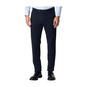 Brooks Brothers Slim Fit Cotton Chinos - male - Brooks Brothers - Chinos - Blue - W36 - Trousers