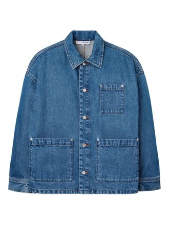 Marc Jacobs Giacca denim con ricamo - Blu
