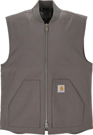 Carhartt Work in Progress Gilet Leroy con zip - Grigio