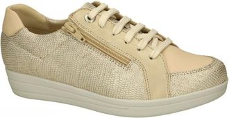 Xsensible Schoenen, Dames, Geel, 38 EU, Leer, Alia Sneaker
