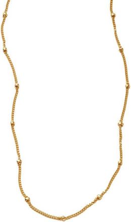 Made by Mary Satellite Chain Necklace in Gold Filled at Nordstrom, Size 13