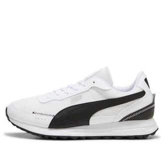 Puma Road Rider Leather White Black 397432-05