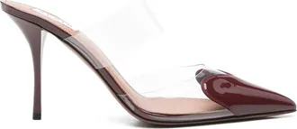 Alaia 90mm Coeur Heeled Mules