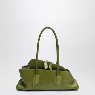 The Attico Olive Green La Passeggiata Small Bag