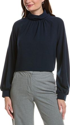Brooks Brothers High Neck Blouse