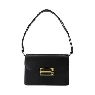 Victoria Beckham Shoulder Bags, female, Black, Size: ONE SIZE Dorian Crossbody