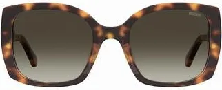 Moschino 54mm Gradient Square Sunglasses in 005L-Ha at Nordstrom Rack