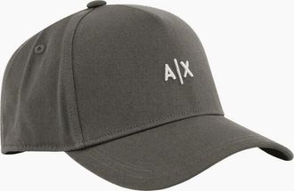 A|X Armani Exchange Mens Mini AX Logo Green Cap