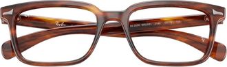 Ray-Ban Brunel Optisch Montuur - unisex - Brillen - Bruin - 55 MM - Accessoires