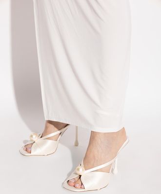 Jimmy Choo London Heeled Sandals Siva, Womens, Cream