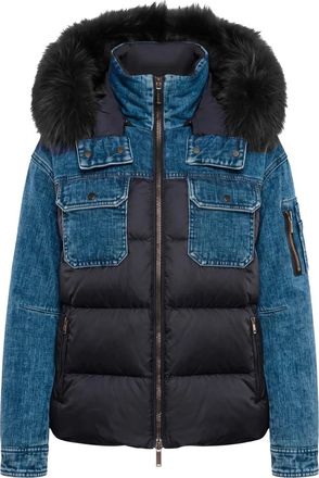Moorer Donna, Giacche, Blu, M, new