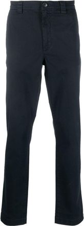 Woolrich cotton straight leg trousers - men - Cotton/Elastane/Cotton - 30 - Blue
