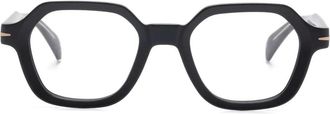 Eyewear by David Beckham DB7140 glasses - men - Acetate - 48 - Black
