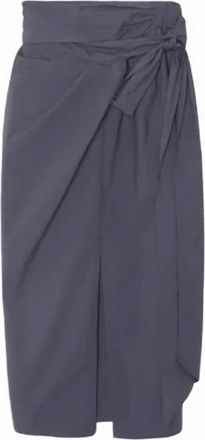 Xirena Womens Sabrina Skirt In Cinder Blue
