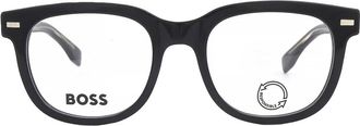HUGO BOSS Demo Square Mens Eyeglasses BOSS 1444/N 0807 52