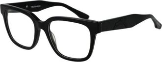 Trussardi Rechthoekig Brillenmontuur - Heren - Brillen - Zwart - ONE Size - Accessoires