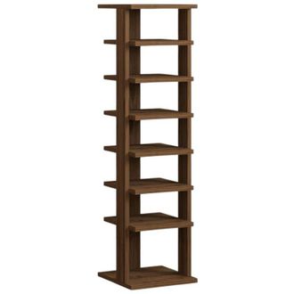 Asir Group LLC Armadio, mobiletto portaoggetti, spazio di archiviazione Cabinet Noce
