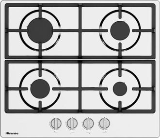 Hisense GM643XHFCI piano cottura Acciaio inox Da incasso 60 cm Gas 4 Fornello(i)