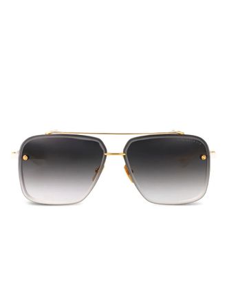 Dita Eyewear Mach-six square sunglasses - Gold