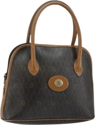 Dior Pre-owned Plastic Handtas - Dames - Vintage Handtas - Zwart - ONE Size - Leer - Vintage