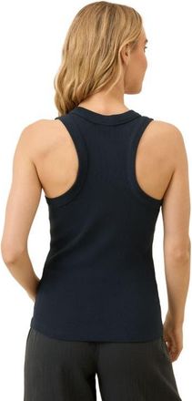 Pact Perfect Rib Racerback Tank in Midnight Blue at Nordstrom, Size Xx-Large