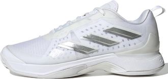 adidas (WMNS) adidas Avacourt Tennis Shoes Cloud White Silver Metallic HQ8404