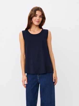 Masai Maelisa Scoop Neck Sleeveless Top in Navy at Nordstrom, Size Xx-Large