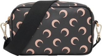 Marine Serre Dames, Tassen, Zwart, Maat: ONE Size Katoen