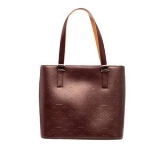 Louis Vuitton Pre-owned Tote Bags, female, Red, Size: ONE SIZE Pre-owned Stockton Tote