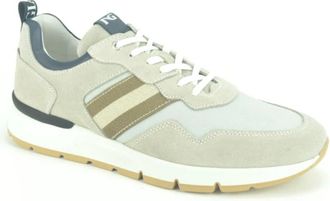 Nero Giardini Grijze Su&egrave;de Runner Schoenen - Heren - Sneakers - Veelkleurig - 41 EU - Su&egrave;de - Schoenen
