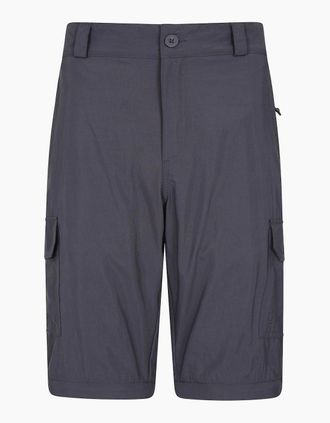 Mountain Warehouse Mens Mountain Warehouse Mens Explore Cargo Shorts - Grey - Size: 32/42