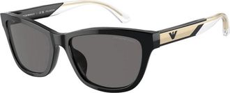 Emporio Armani Authentieke Bril met Topdienst - unisex - Zonnebrillen - Zwart - 56 MM - Accessoires