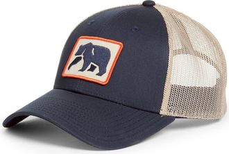 The Normal Brand Dano Trucker Hat in Navy at Nordstrom