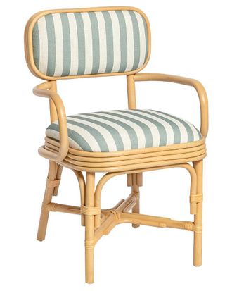 TOV Furniture Tov Furniture Dorine Striped Arm Chair
