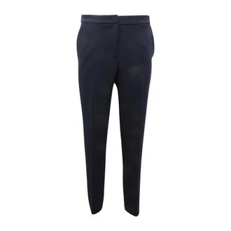 Armani Dames, Broeken, Blauw, Maat: 2XS Poliester