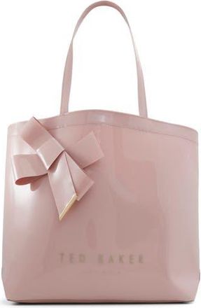 Ted Baker Nicon Knot Bow Large Icon Tote in Pink at Nordstrom Rack