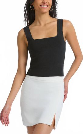 525 america Eva Square Neck Tank In Black