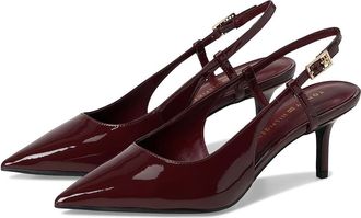 Tommy Hilfiger Cerizza Womens Shoes Dark Red Patent : 8.5 M, Leather