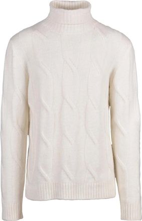 Eleventy Heren, Truien, Wit, Maat: XL Zijde