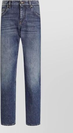 Dolce & Gabbana denim regular-fit straight-leg jeans