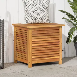 vidaXL Contenitore Giardino Con Feritoia 50x60x56cm Massello Acacia - Vidaxl