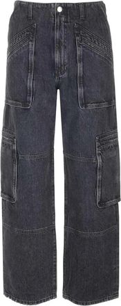Amiri Cargo Jeans - Dames - Regular Fit Jeans - Zwart - W26 - Katoen - Jeans