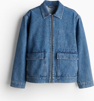 H&M Jeansjacke - Blue