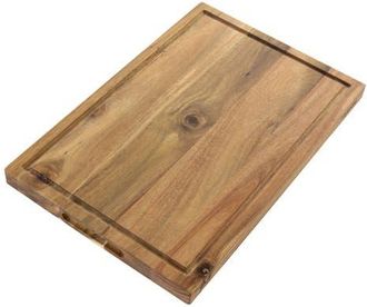 Kenmore Archer 21 Inch Acacia Wood Cutting Board with Groove Handles in Brown at Nordstrom